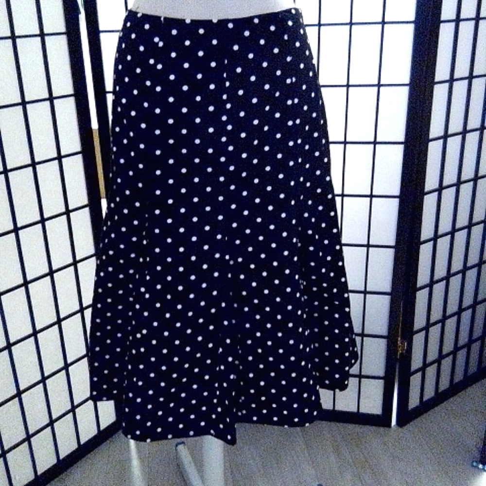 Charter Club godet cotton skirt. Size 8P.